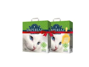 Combo premium clumping cat litter - with ODOUR ATTACK GREEN GARDEN AROMA 6L 2bags with gift