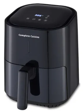 Complete Cuisine 4 QT Digital Air Fryer with Carry Handle Packaging