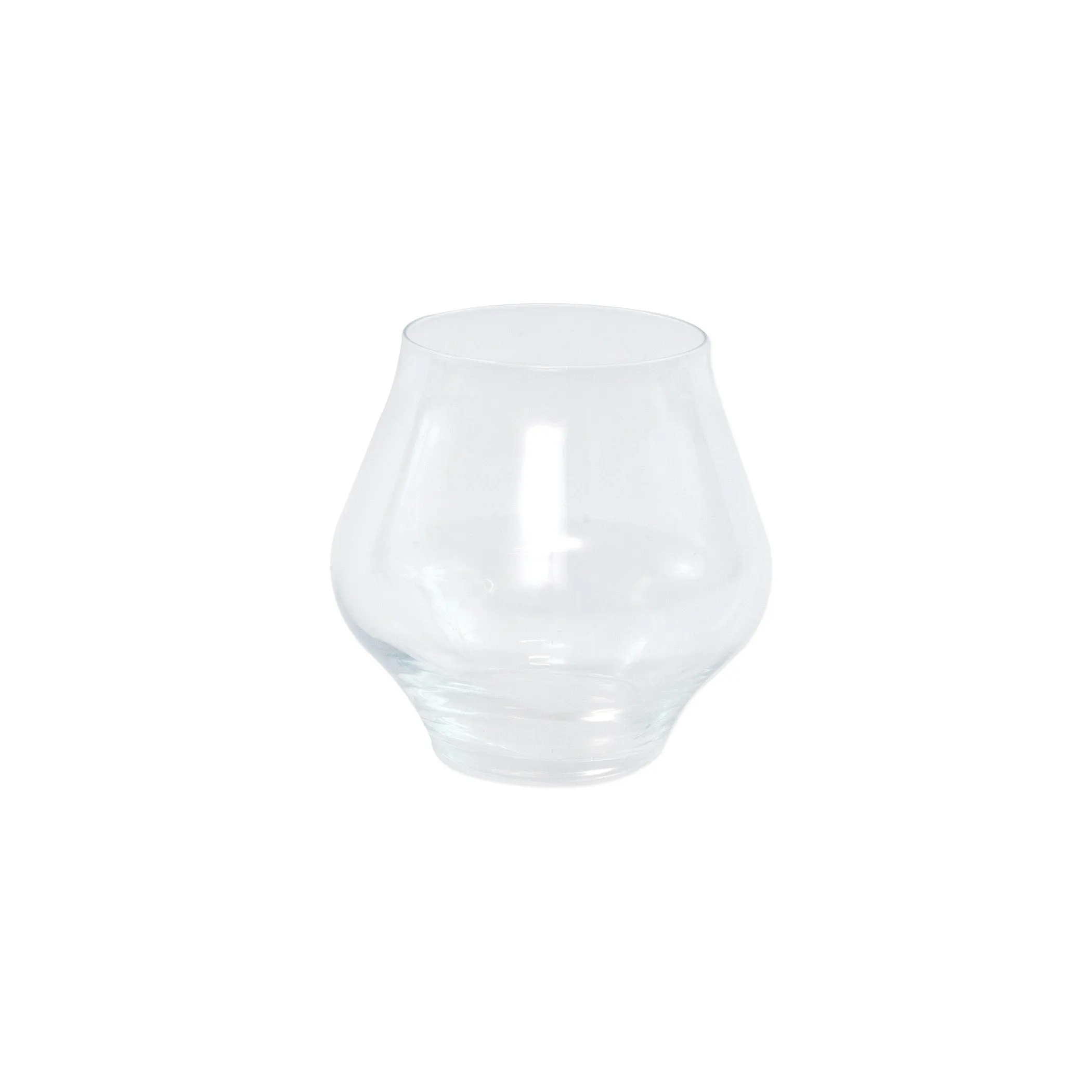 Contessa Clear Stemless Wine Glass