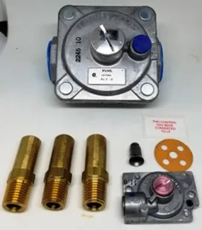 Conversion Kit, 3 Burner Fryer,   Nat to LP - w/ Robertshaw Valve or White Rodgers Valve   NRE # 054329