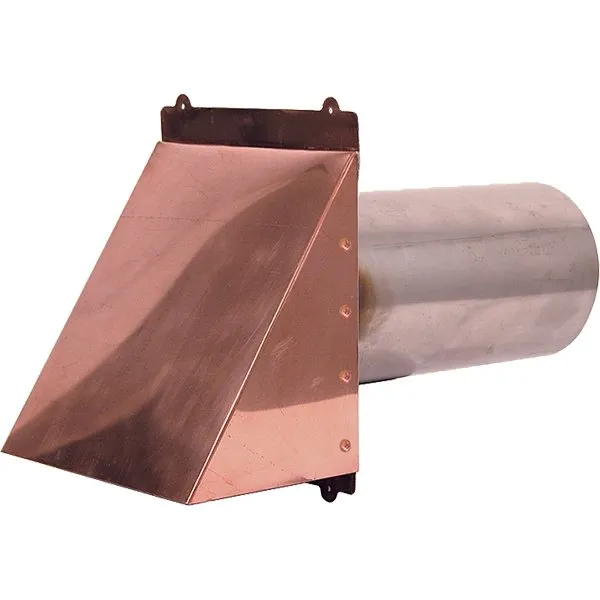 Copper Dryer Exhaust Vent (4" - 12")