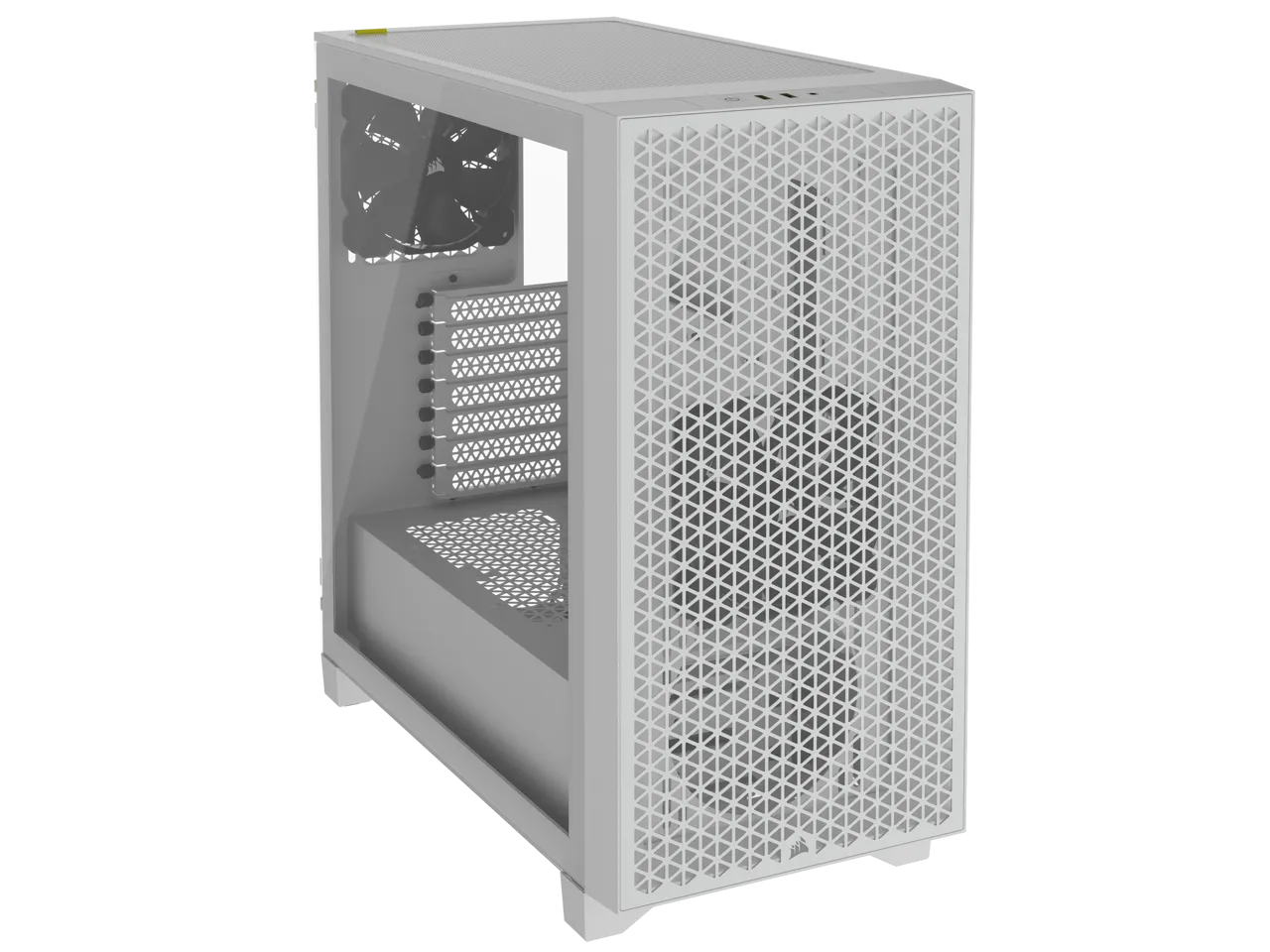 CORSAIR 3000D AIRFLOW White 白色 Mid-Tower PC Case CC-9011252-WW