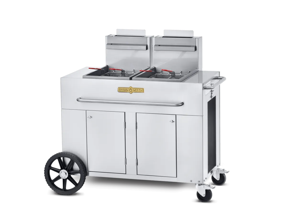 Crown Verity Pro Fryer Double Tank