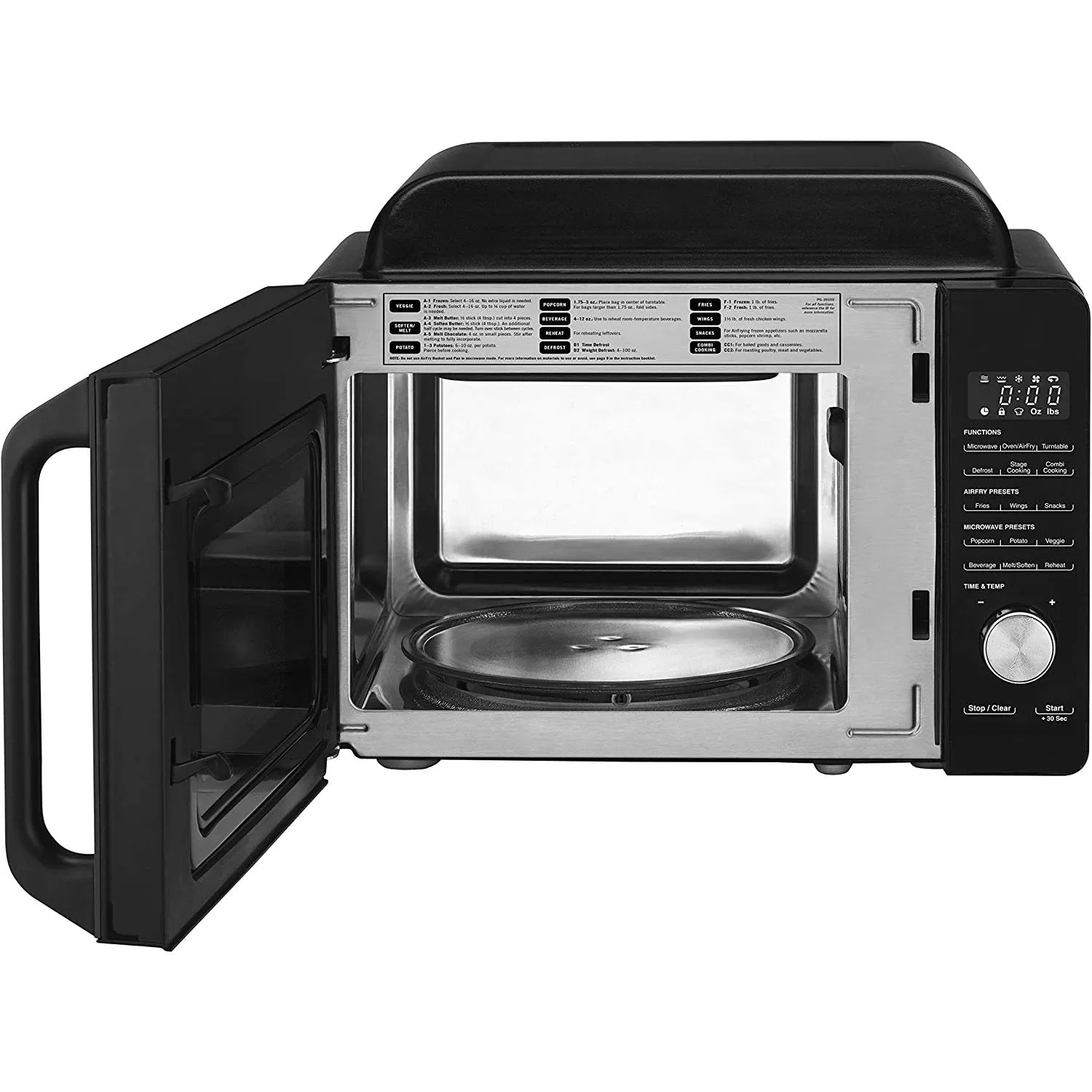 Cuisinart 3 Appliances-in-1 Microwave Air Fryer Toaster Oven AMW-60