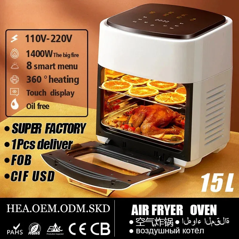 Culinary Mastermind 15L Visual Air Fryer