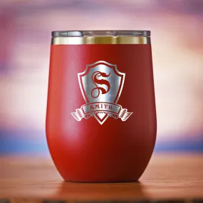 Custom Engraved Stemless Wine Travel Tumbler