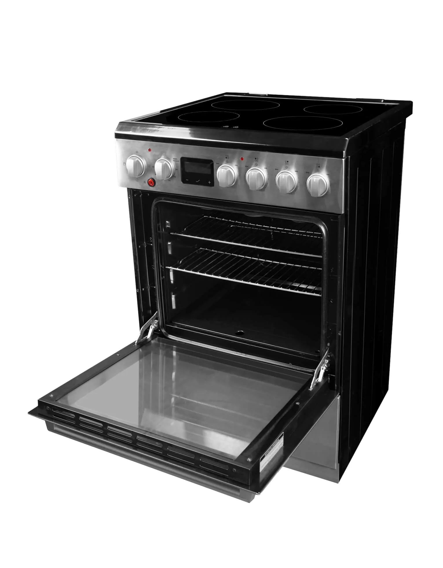 Danby DRCA240BSSC 24-in TruAirFry Smooth top Slide-in Electric Range in Stainless Steel