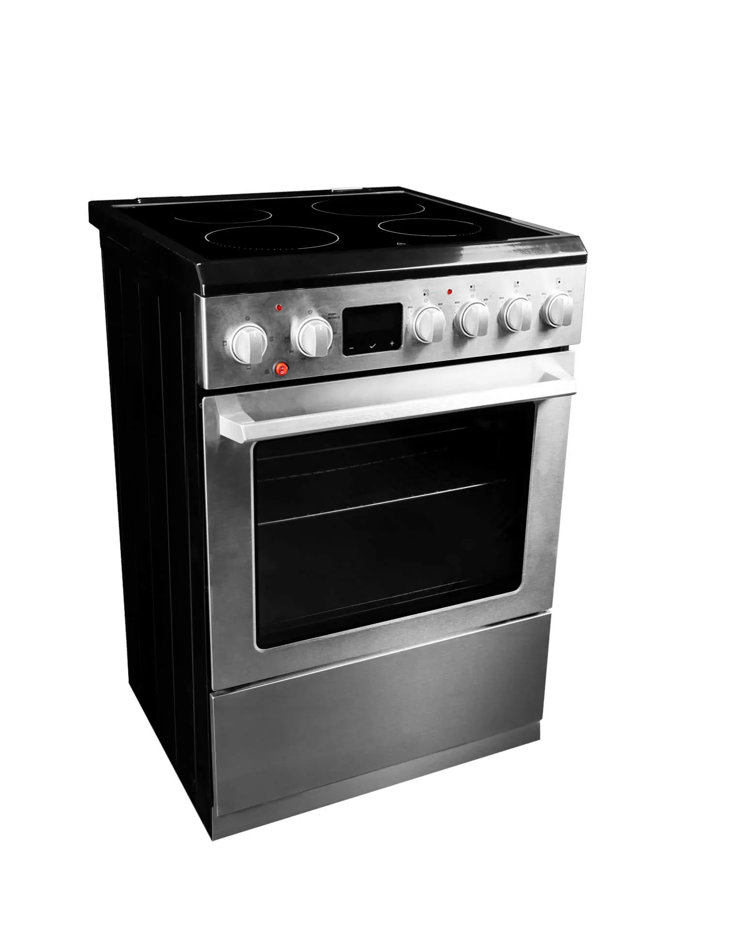 Danby DRCA240BSSC 24-in TruAirFry Smooth top Slide-in Electric Range in Stainless Steel