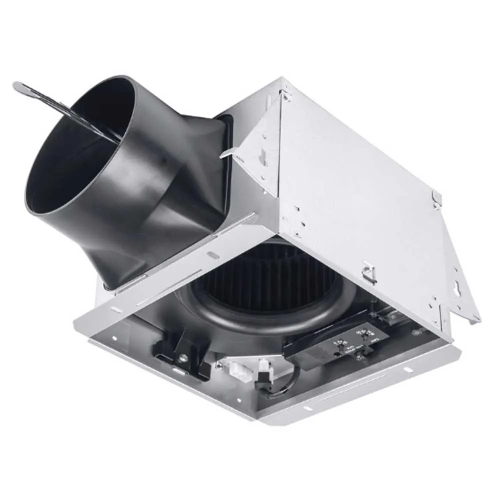 Delta BreezElite 80-110 CFM Adjustable Speed Bathroom Exhaust Fan With Humidity and Motion Sensor