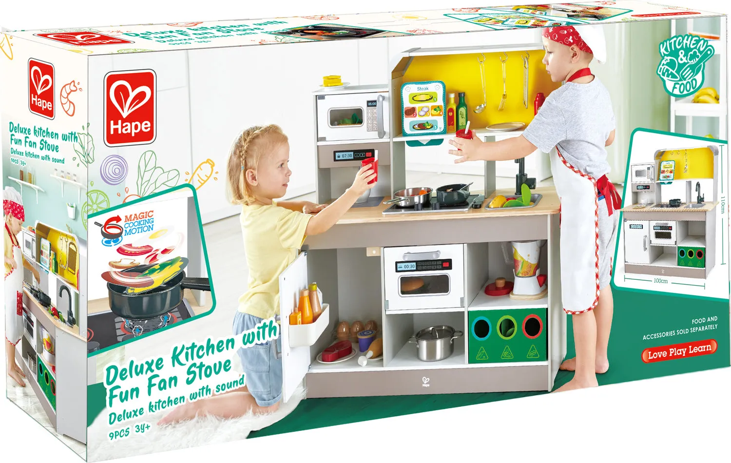 Deluxe Kitchen Playset w/ FF