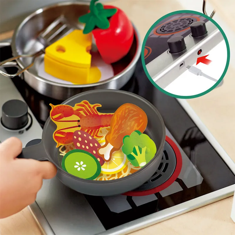 Deluxe Kitchen Playset  with Fan Fryer