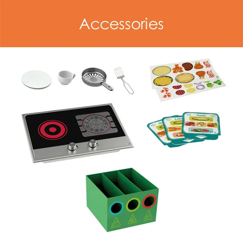 Deluxe Kitchen Playset With Fun Fan Stove