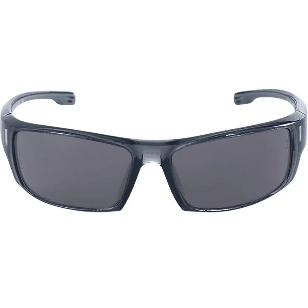 Dorado Dark Smoke Anti-Fog Lens with Crystal Black Frame, Safety Glasses - BH943AF