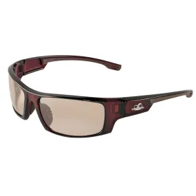 Dorado Indoor/Outdoor Copper Lens with Crystal Brown Frame, Safety Glasses - BH9711