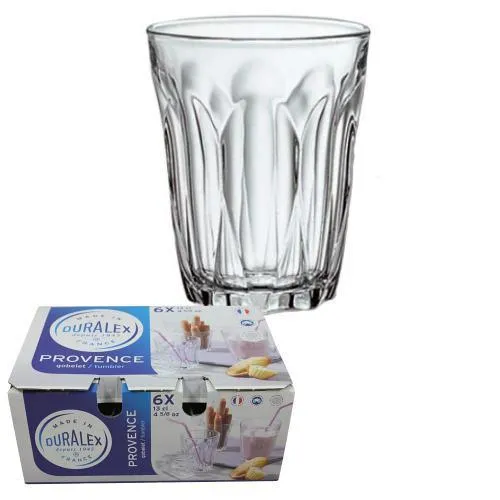 Duralex Provence Clear Tumblers 200ml - Set of 6 (Made in France)