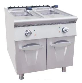 Electric 2 Tank Fryer With Cabinet (Luxury 900 Series)