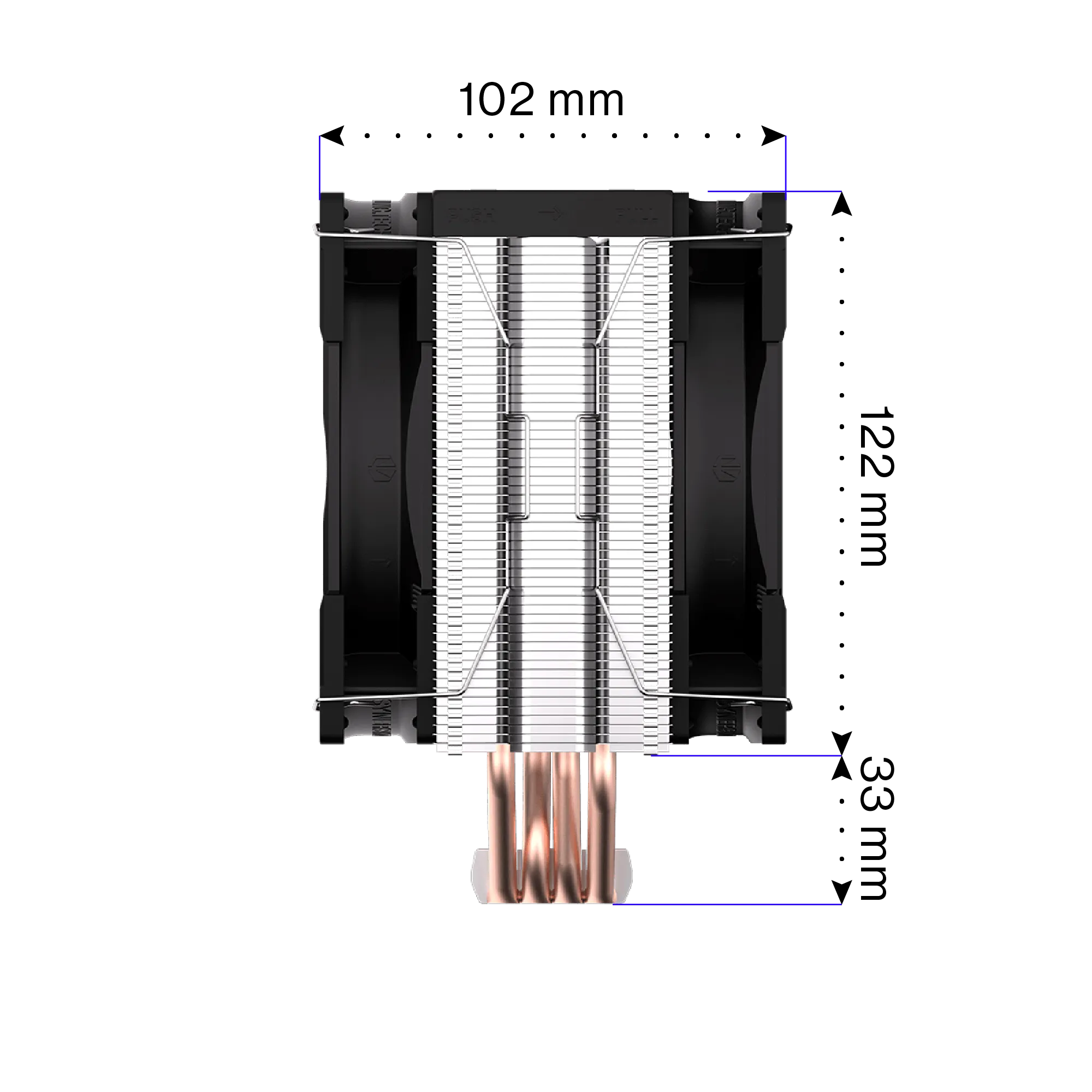 Endorfy Fera 5 Dual Fan - CPU Air Cooler (EY3A006)