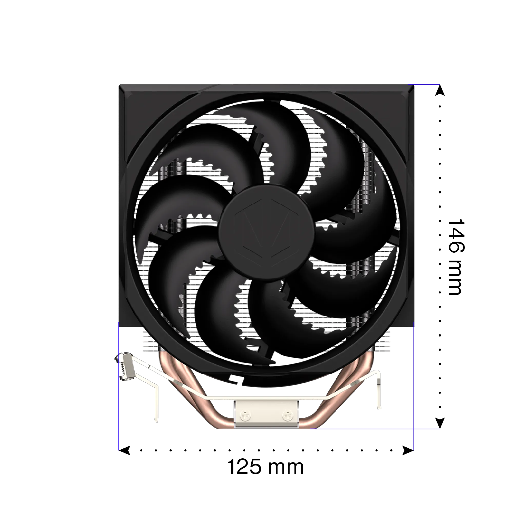 Endorfy Spartan 5 - CPU Air Cooler (EY3A001)