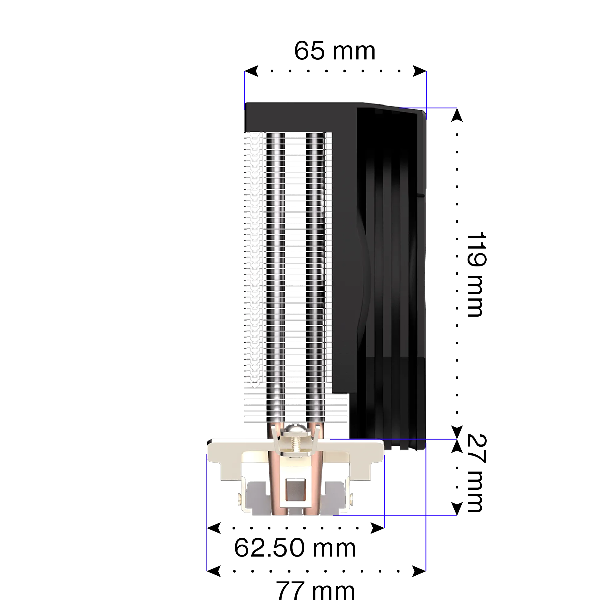 Endorfy Spartan 5 - CPU Air Cooler (EY3A001)