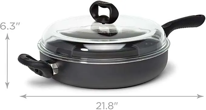 Evolve 11” Chicken Fryer with High Dome Glass Lid