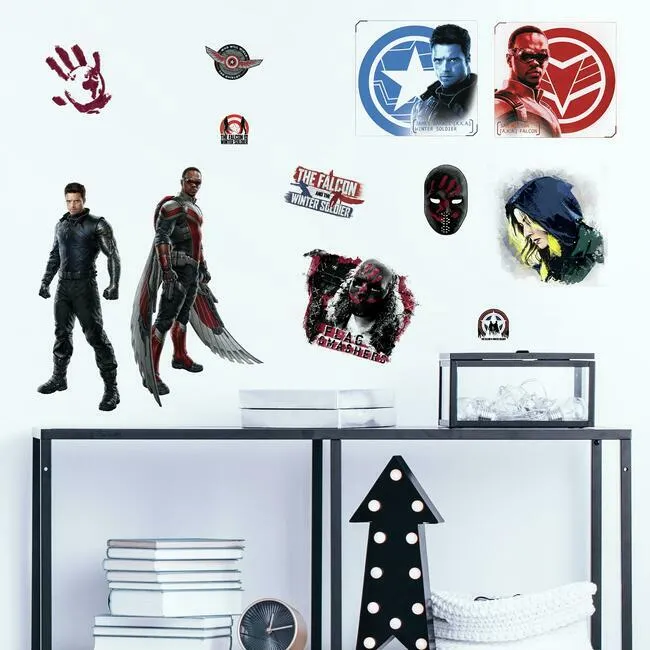 Falcon And The Winter Soldier Peel and Stick Wall Decals