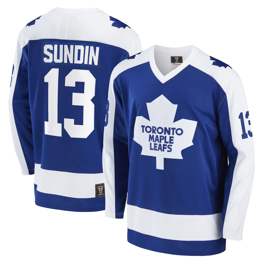 Fanatics Men's NHL Toronto Maple Leafs Mats Sundin Breakaway Heritage Jersey