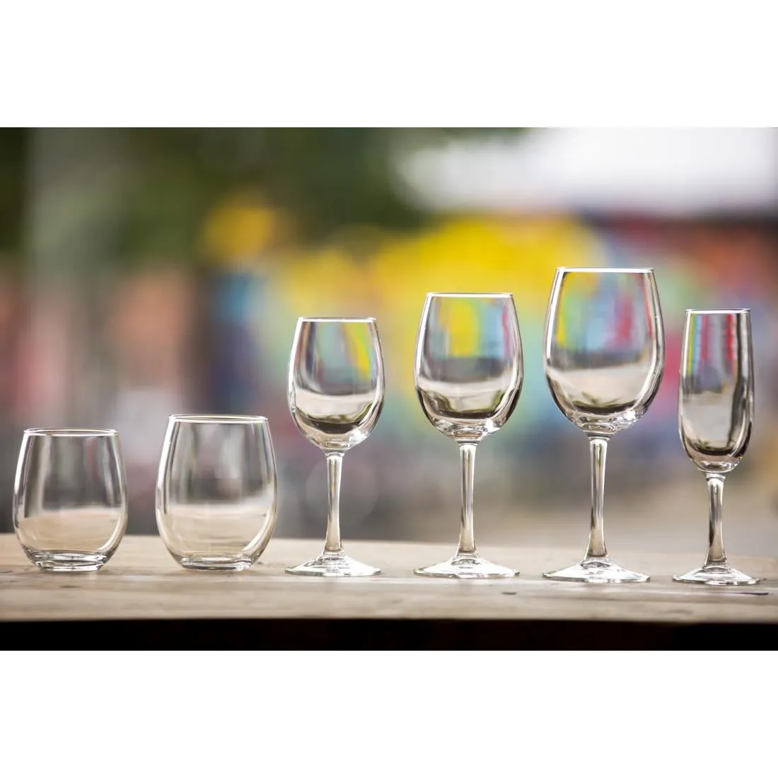 FB575 Olympia Rosario Wine Glasses 250ml (Pack of 6)