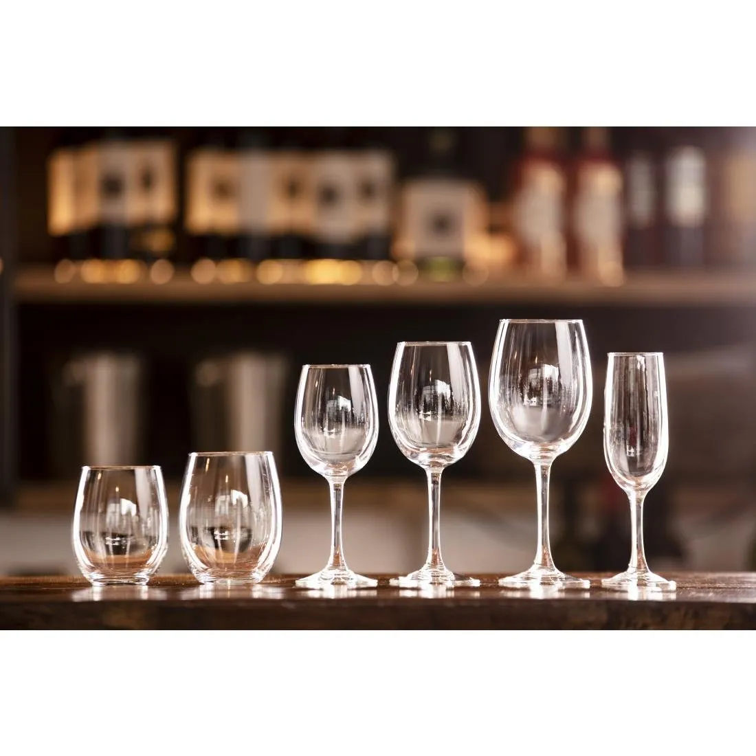 FB575 Olympia Rosario Wine Glasses 250ml (Pack of 6)