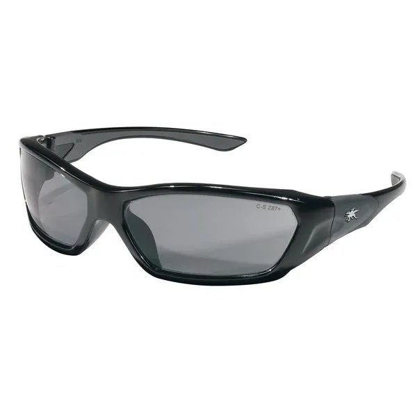 FF122 MCR Safety ForceFlex FF1 Series Safety Glasses, Gray Lens