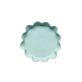 Flower Pie Dish Turquoise Piccadilly Oven Safe