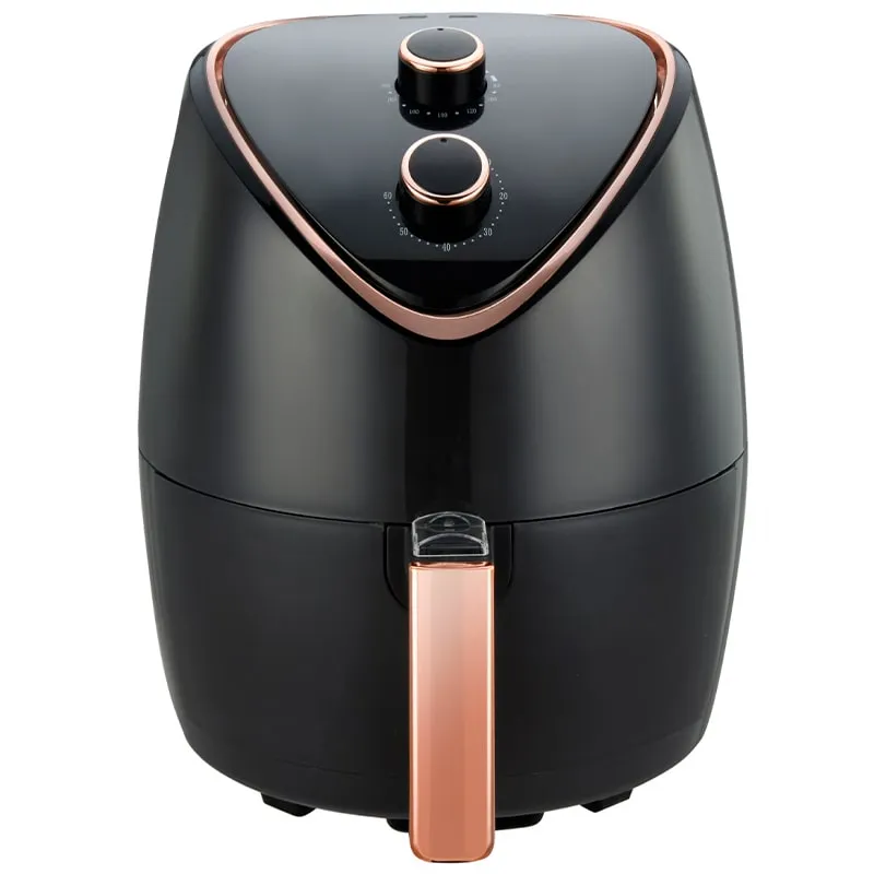 Freidora de aire sin aceite, AirFryer 5.5L de 1400 W con control manual | BronKitchen©