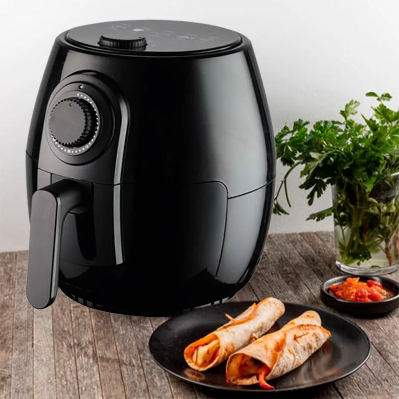 Freidora de aire sin aceite, AirFryer tamaño familiar 4L de 1400W | BronKitchen©