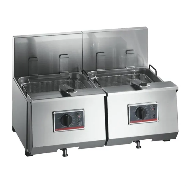 FriFri Profi  8 8 Electric Countertop Fryer Twin Tank Quad Baskets 2x6.9kW Three Phase - HS091-3PH