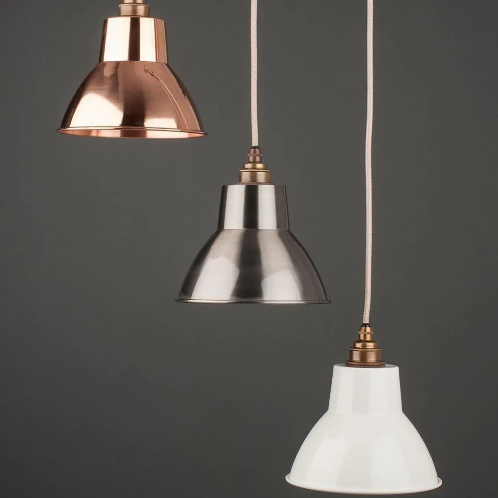 Fritz Fryer Moccas Industrial Pendant Light - Copper