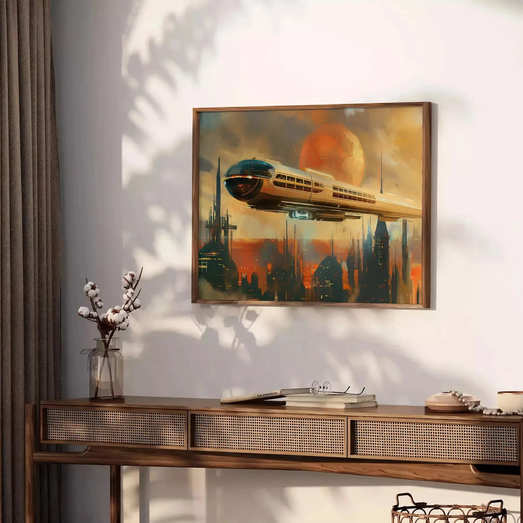 Futurism Of Travel Poster Painting Wall Print 1