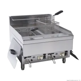 Gasmax Countertop 2x10L LPG Fryer