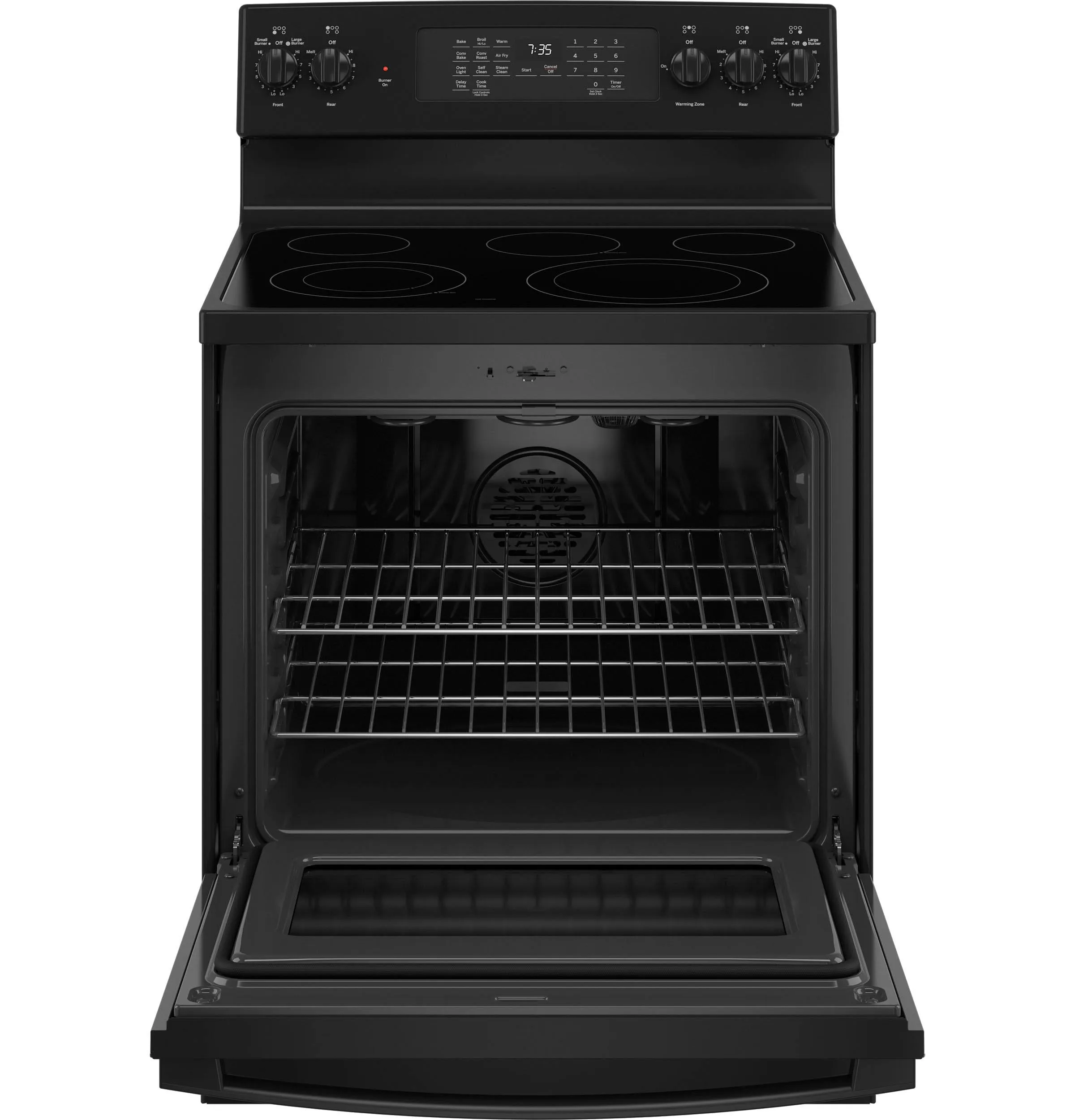 GE® 30" Free-Standing Electric Convection Range with No Preheat Air Fry