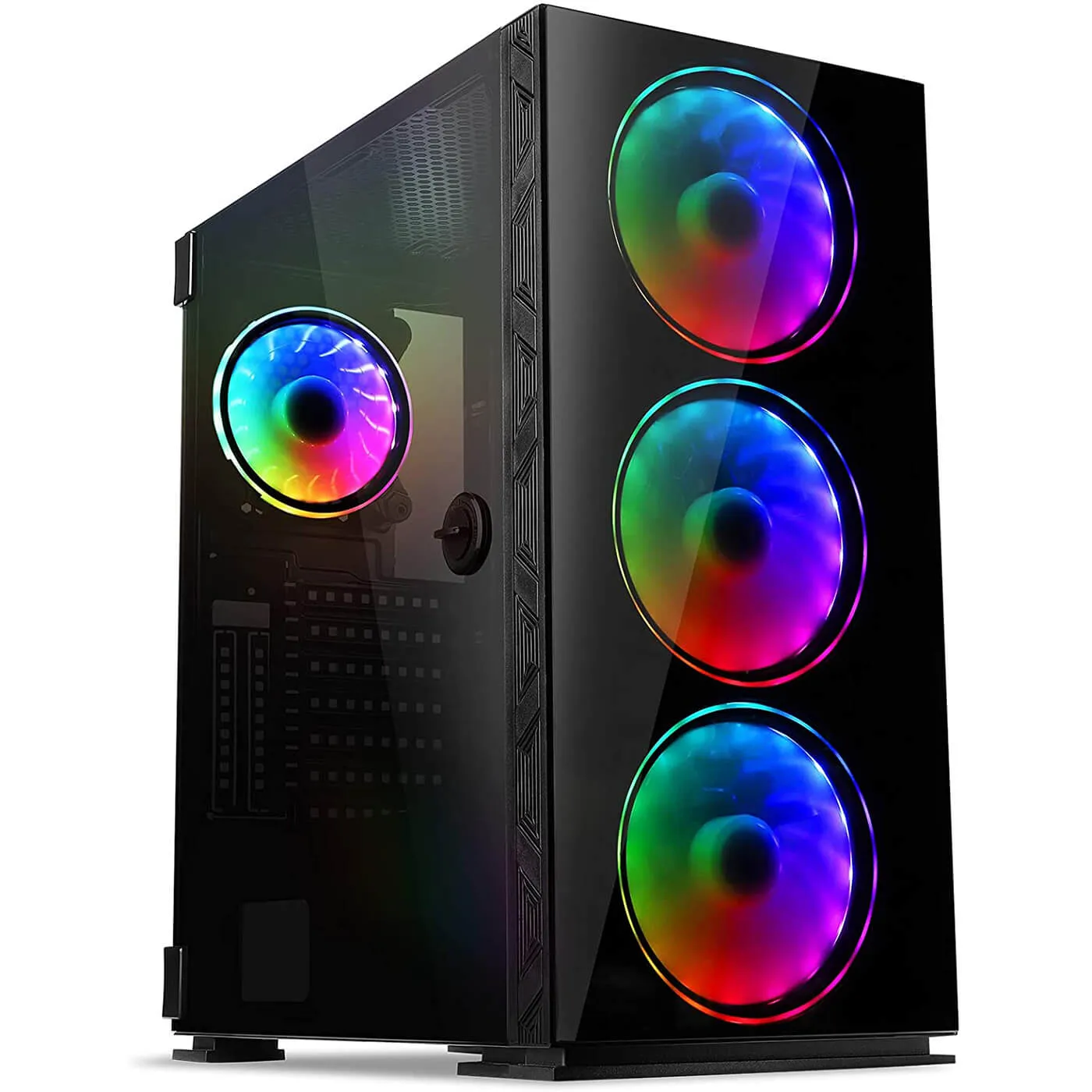 GIM MB8 ATX Case, Mid-Tower PC Gaming Chassis