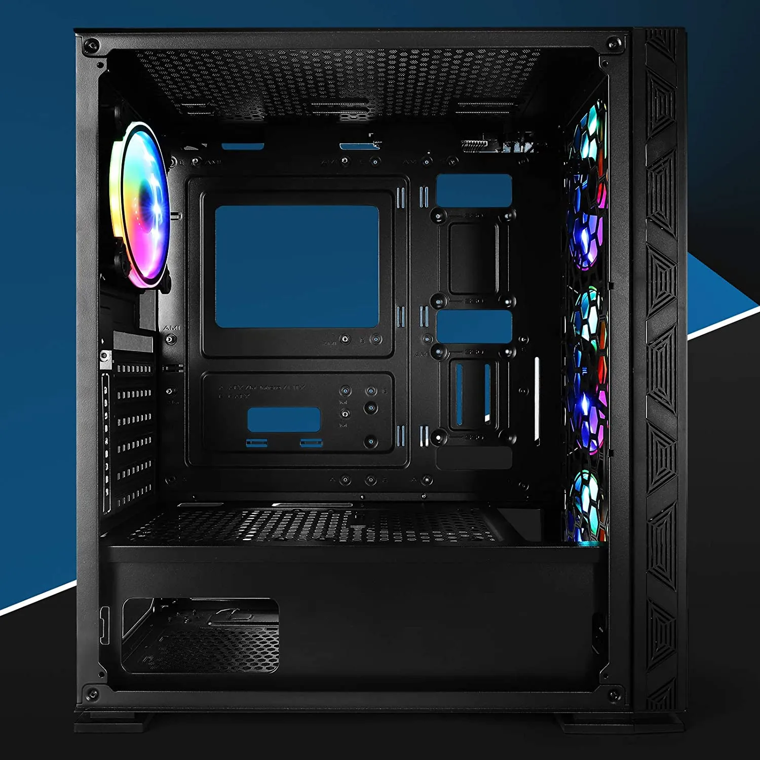 GIM MB8 ATX Case, Mid-Tower PC Gaming Chassis