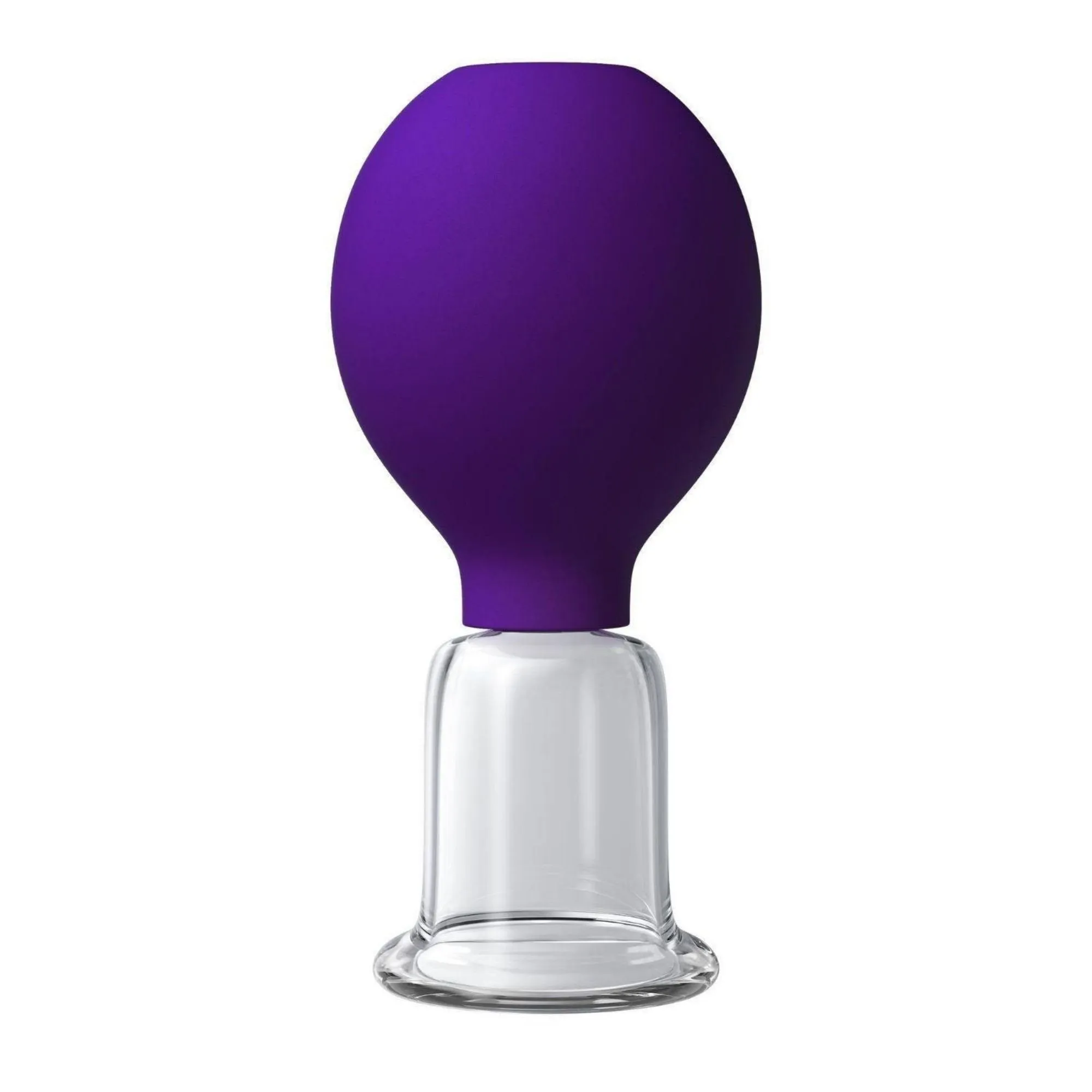 GLAM Chic Glass Cupping Cup for Face - 02 Purple