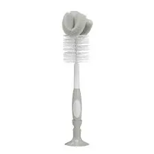 Gray bottles Handle Bottle Cleaning Brush