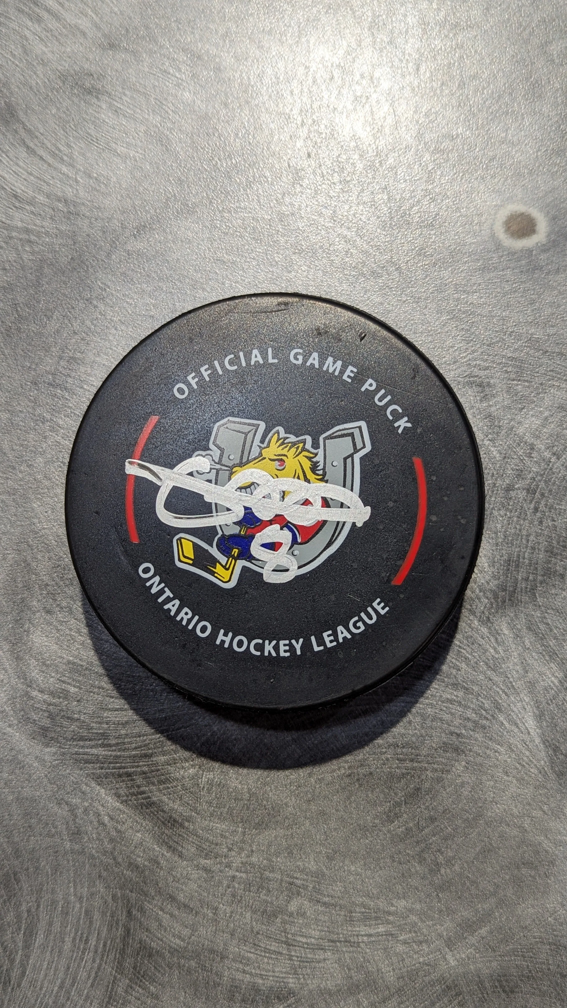 Grayson Tiller Autographed Puck