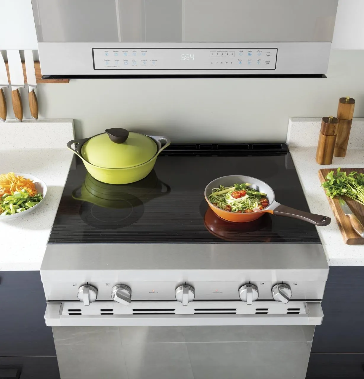 Haier 30" Smart Slide-In Electric Range with Convection