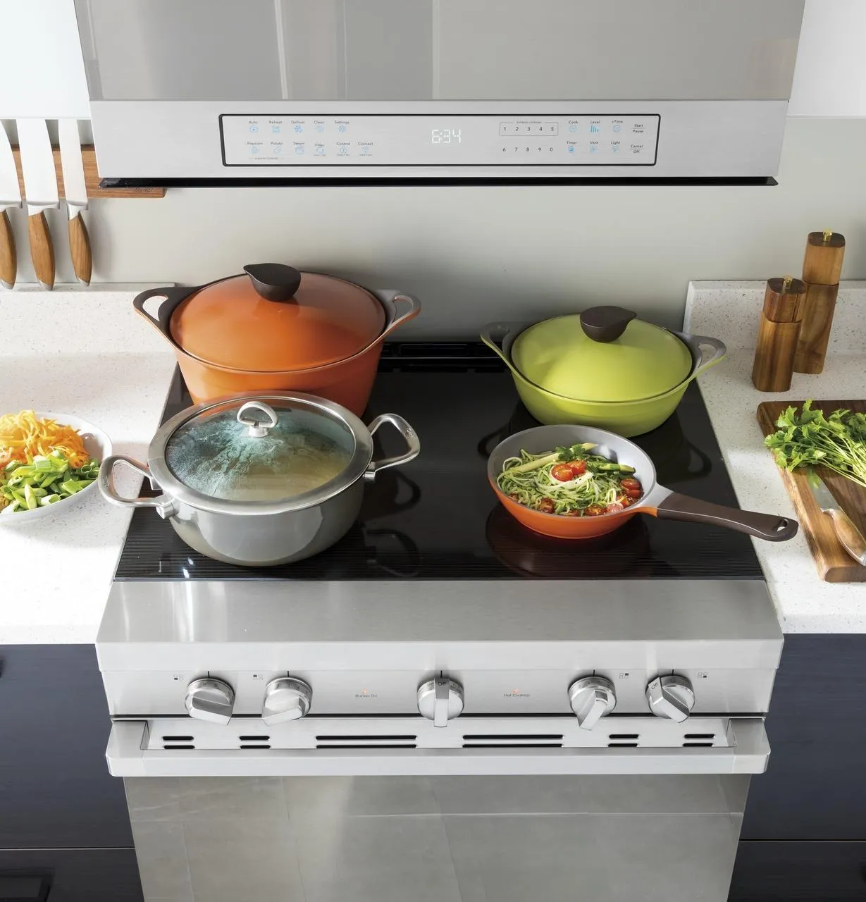 Haier 30" Smart Slide-In Electric Range with Convection