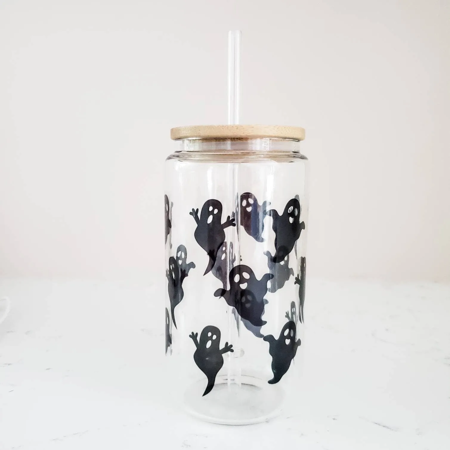 Halloween Vinyl Iced Coffee Cup by Salt and Sparkle