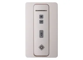 Hand-held 4-speed remote control,TRANSMITTER ONLY. Fan speed and downlight control. (non-reversing)