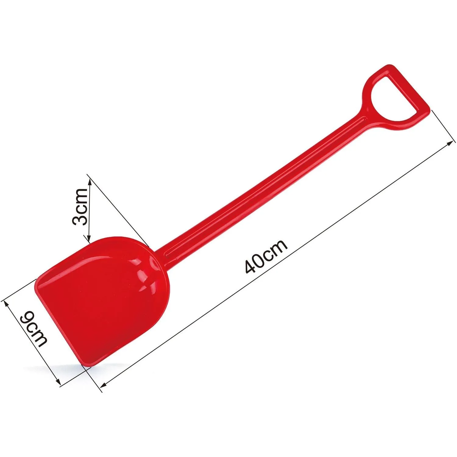 Hape Mighty Shovel Red