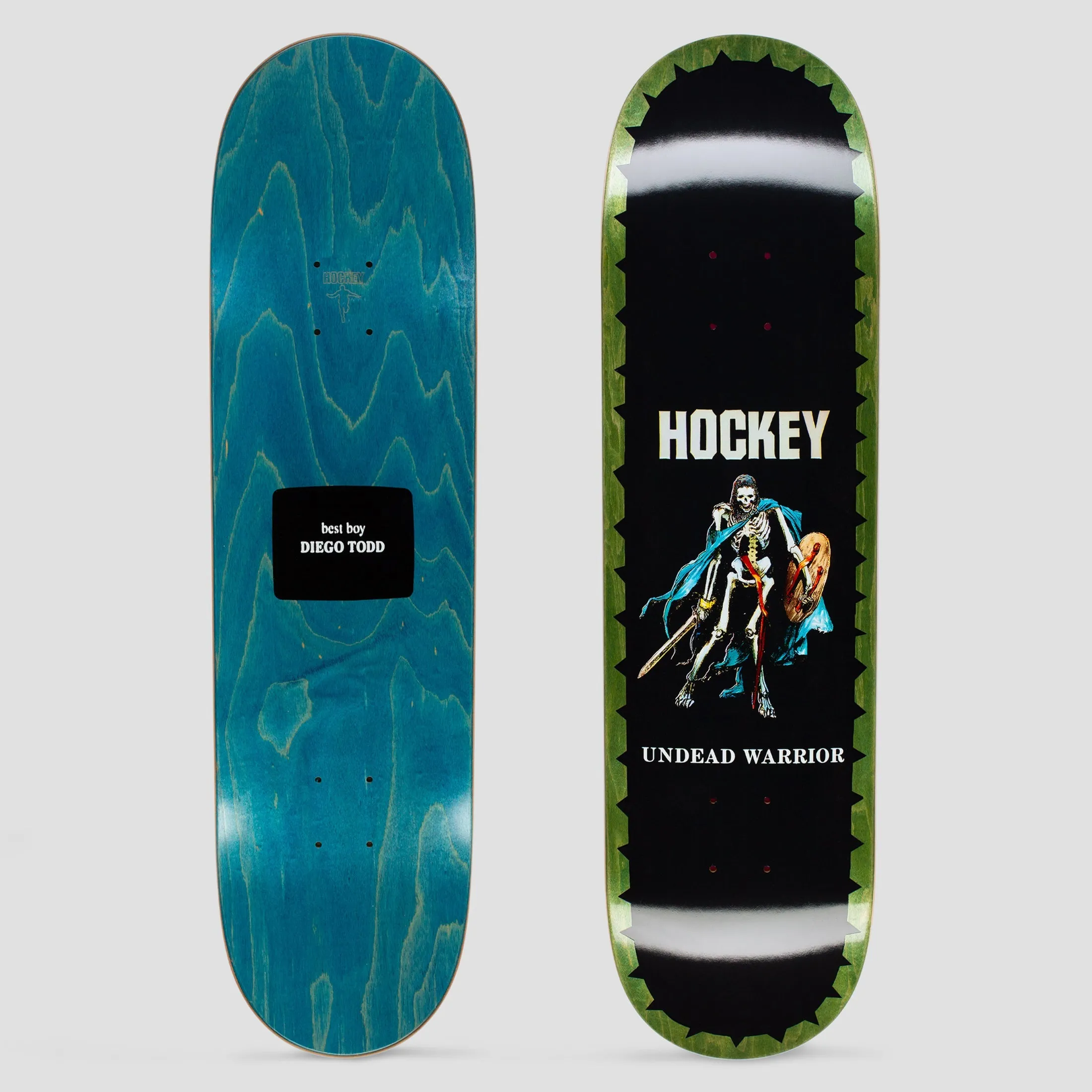 HOCKEY DECK UNDEAD WARRIOR DIEGO TODD SHAPE 2 (8.38")