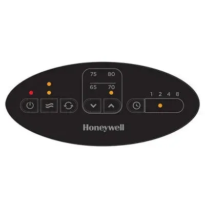 Honeywell Digital Ceramic Compact Tower Heater Black