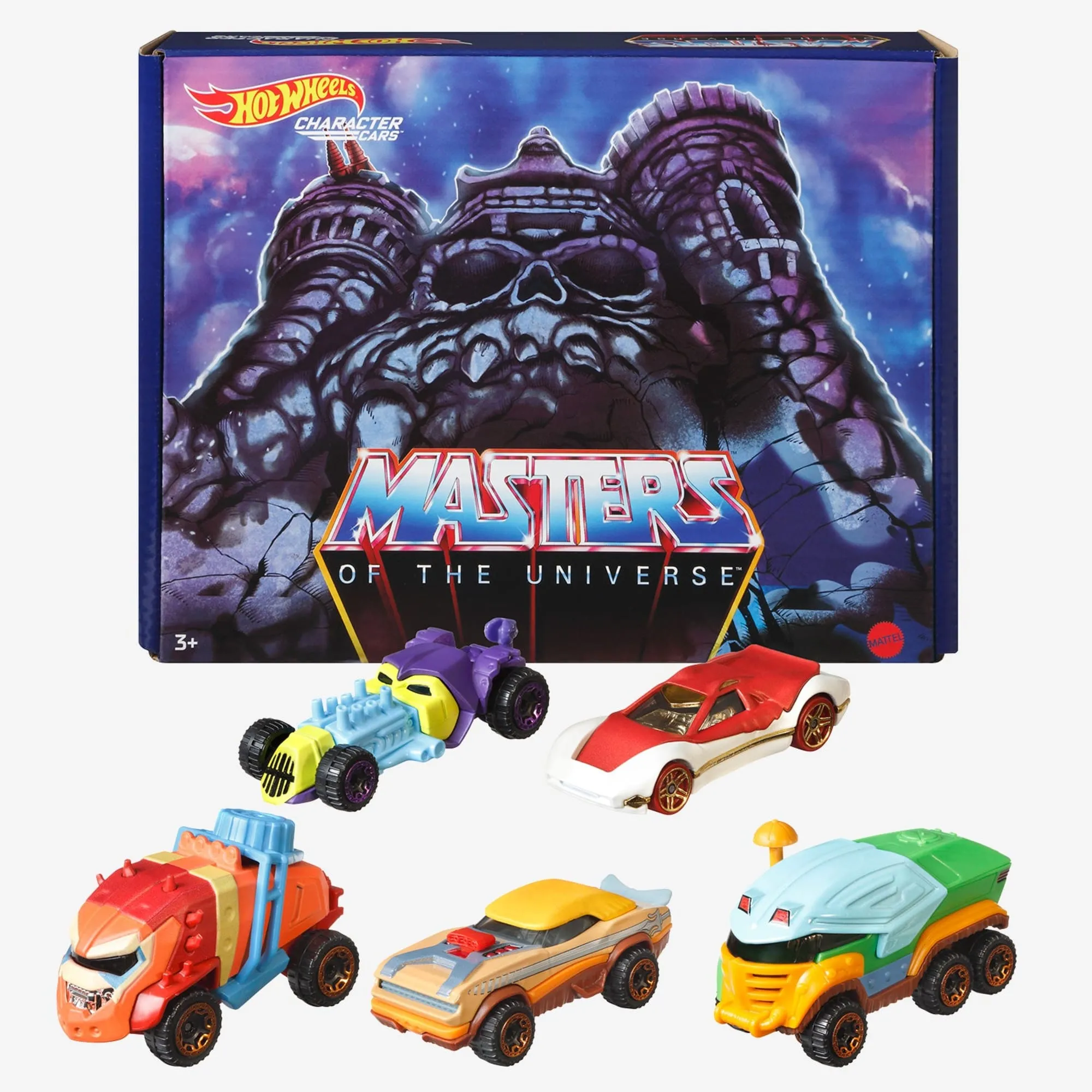 Hot Wheels Masters of the Universe Character Cars 5-Pack